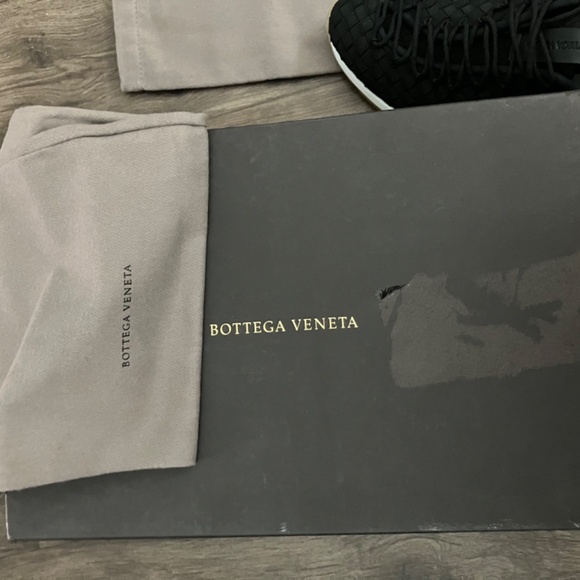 Authentic bottega venetta Intrecciato Low Top Sneakers size 40 7 men - Picture 6 of 7